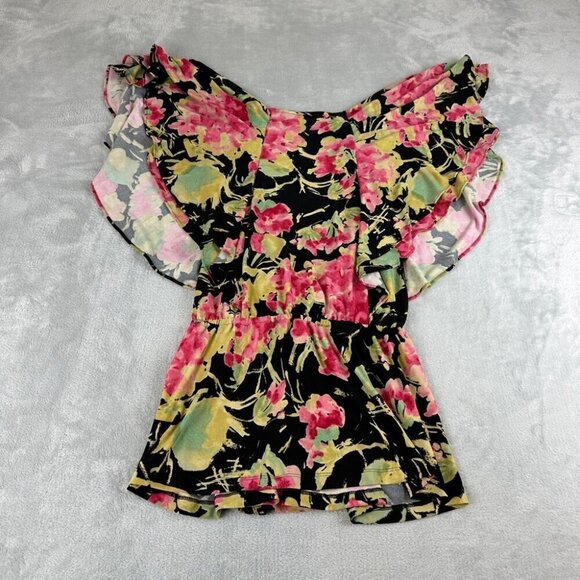 Ralph Lauren Floral Blouse Women’s Size M - Picture 5 of 14